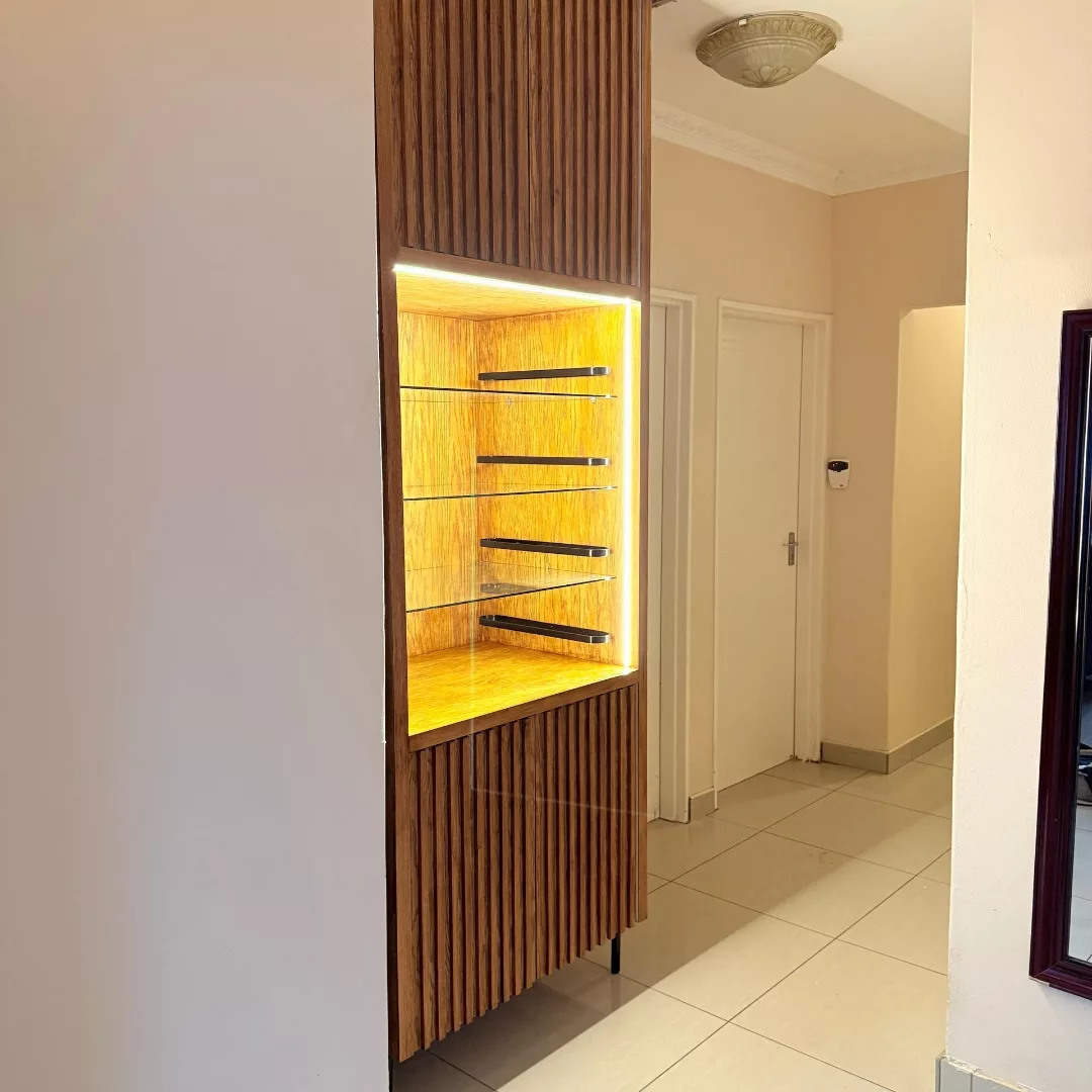 Custom Wine Display Cabinet - Image 4